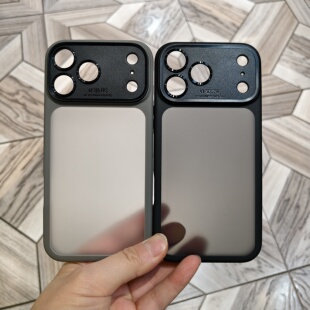 壳舞龙盾适用苹果iPhone17Promax手机保护套磨砂半透明塑料硬壳全包硅胶软边防摔简约摄像镜头全包加高防指纹