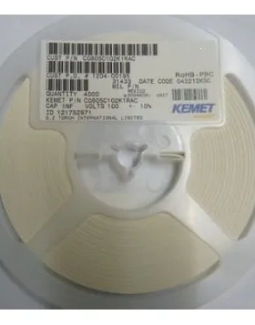 C0805C100J5GACAUTO| 0805 1nF 10% 50V X7R 2012 基美贴片电容基