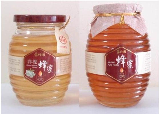 透明玻璃瓶蜂蜜储物罐特价批发