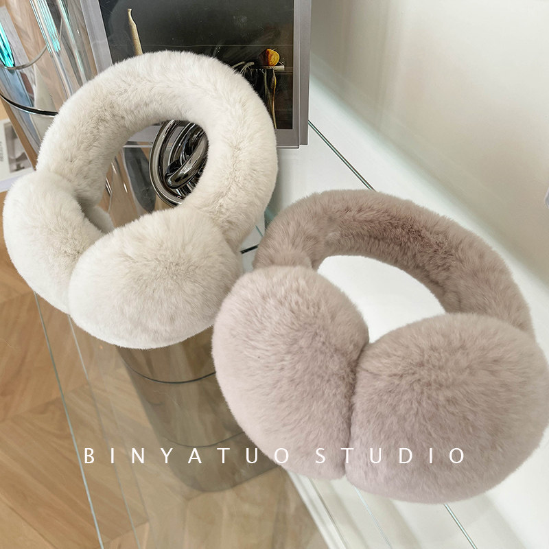 CENCY 獭兔毛温暖耳包可爱真毛冬季保暖皮草耳罩耳捂暖耳男女可用,服饰配件/皮带/帽子/围巾,耳套,淘宝优惠券,粉丝福利购,淘宝优惠卷