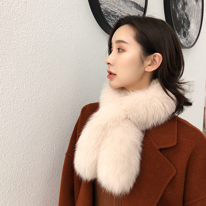 CENCY  360度全狐狸毛整皮穿插围巾女 秋冬新款网红皮草围脖真毛,服饰配件/皮带/帽子/围巾,围巾/丝巾/披肩,淘宝优惠券,粉丝福利购,淘宝优惠卷
