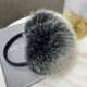 耳捂 Chao大皮草耳罩保暖真毛毛暖耳 男女 狐狸毛耳包 CENCY