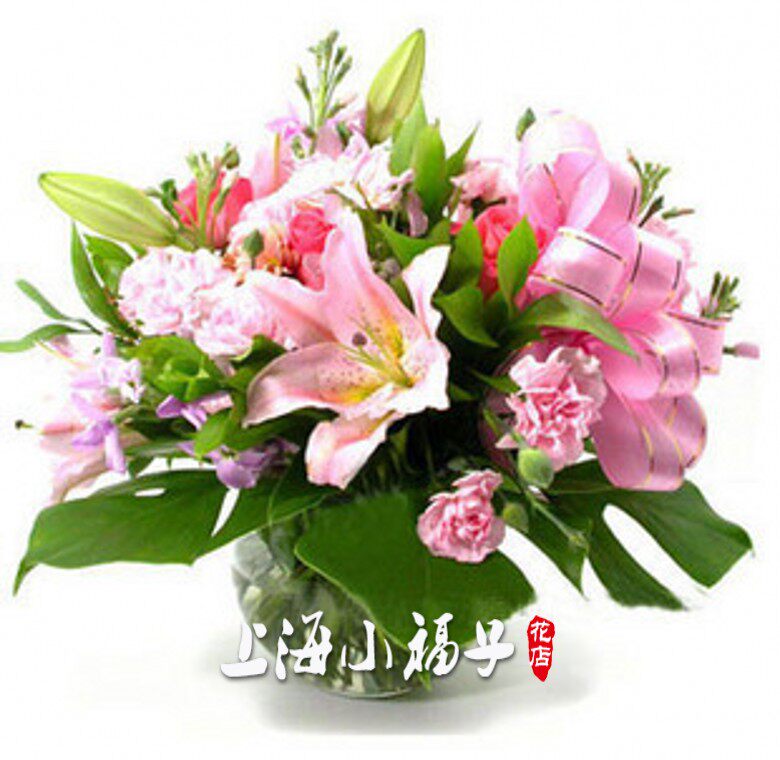 商务桌花鲜花台花上海鲜花盆花会议讲台花签到台插花上海鲜花速递