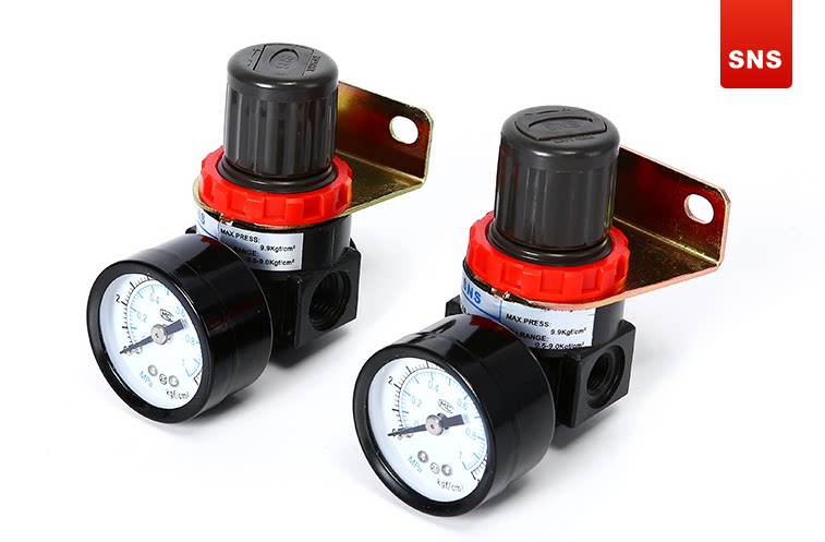 sns神驰气动亚德客型调压阀空气减压阀气压调节阀ar2000