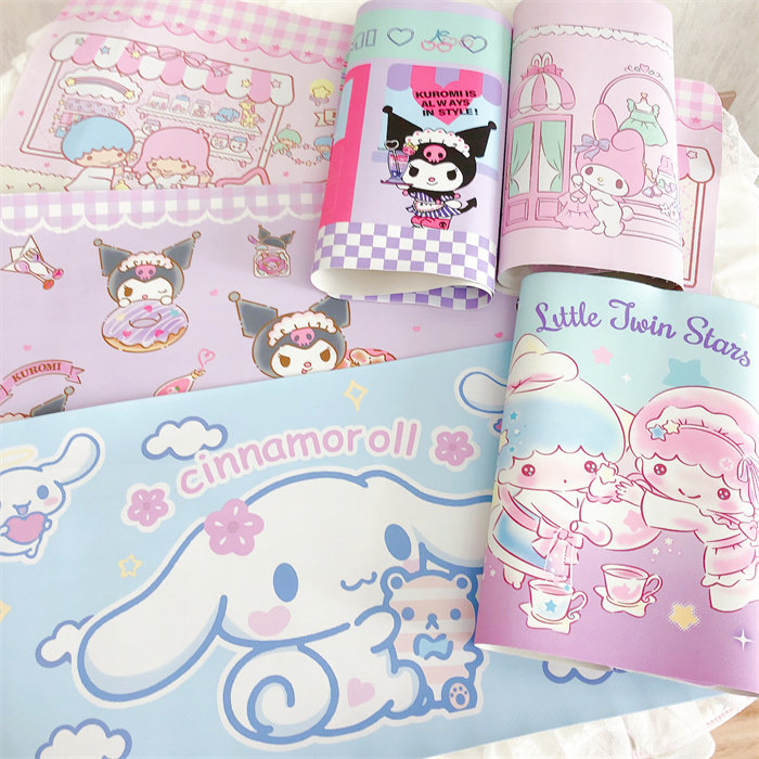 少女心可爱玉桂狗库洛米美乐蒂卡通拍照背景桌垫防油吃饭餐垫,居家布艺,桌布,淘宝优惠券,粉丝福利购,淘宝优惠卷