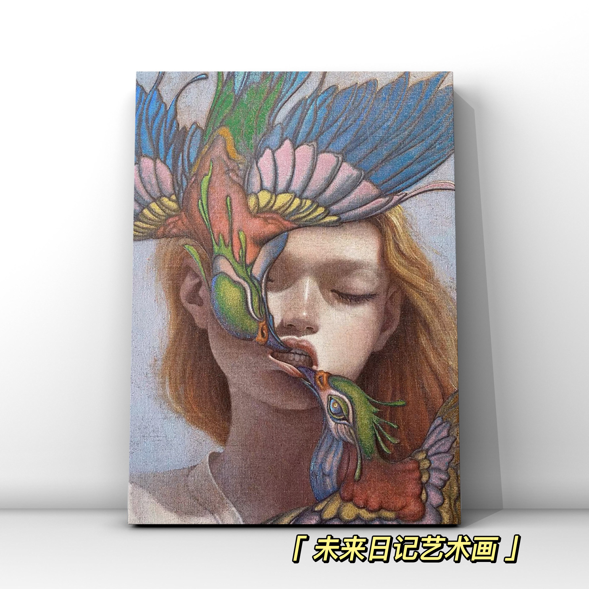 james jean lory潮流艺术版画装饰画房间 工作室客厅玄关餐厅壁画