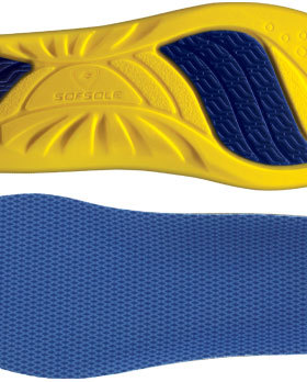 SOFSOLE舒足速乐男女款ATHLETE透气缓震舒适通用训练跑步运动鞋垫