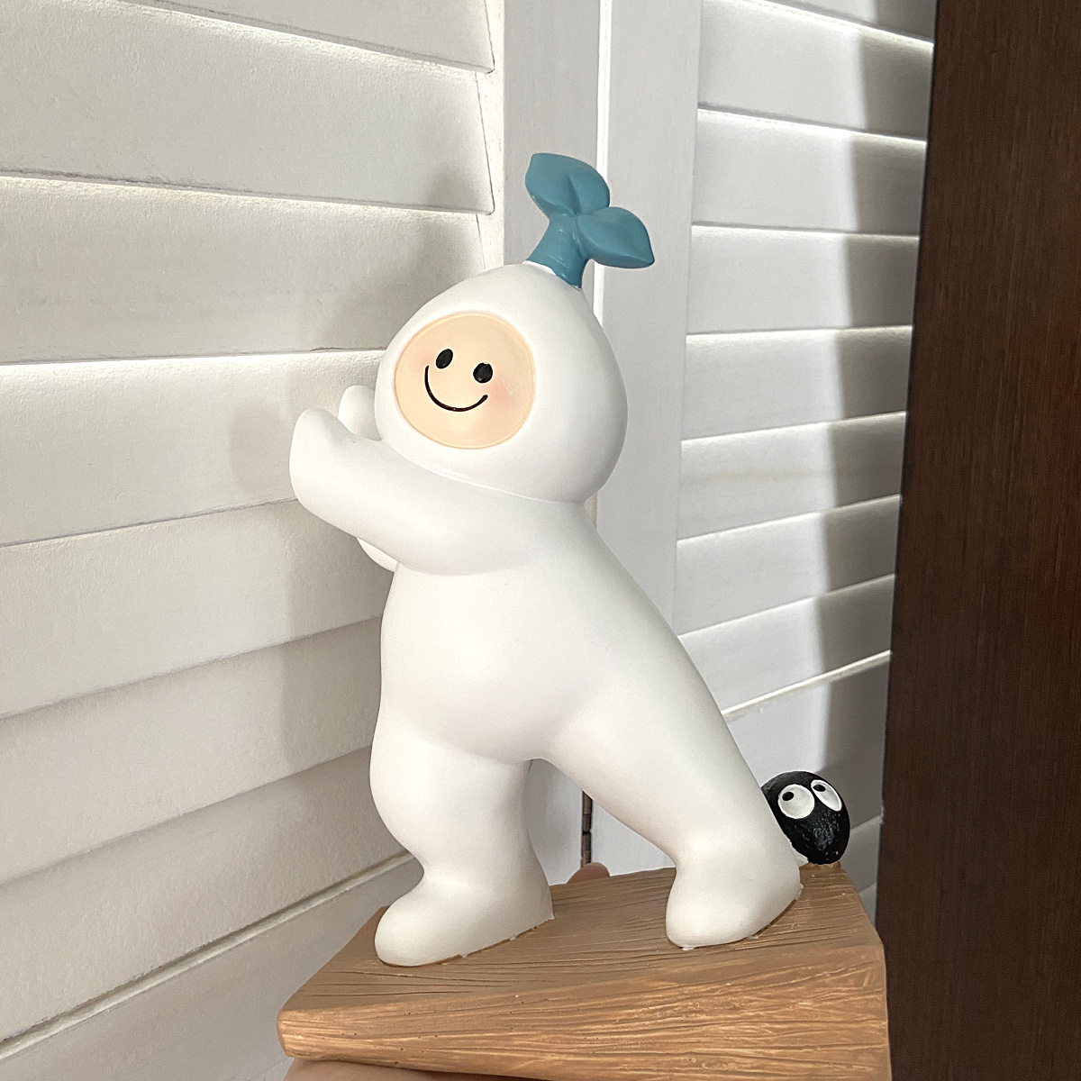 ins韩风卡通萝卜小人书挡顶门可爱创意装饰品桌面摆件门塞卡门