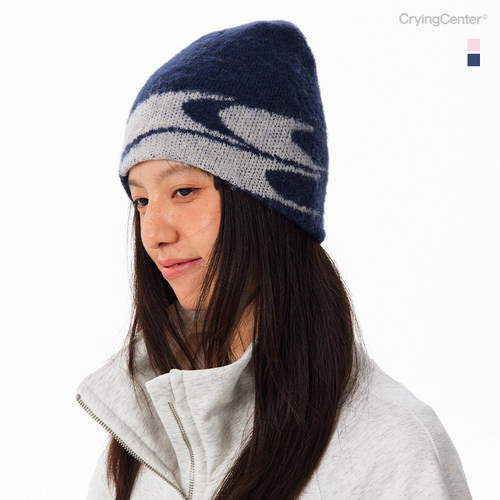 CryingCenter 3c logo刷毛针织线帽 哭喊中心