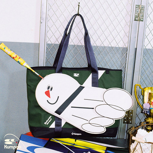 CryingCenter×kumpoo薰风羽毛球联名系列羽毛球单肩托特单肩包