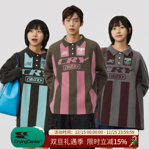 cryingcenterPolo球服原创毛衣