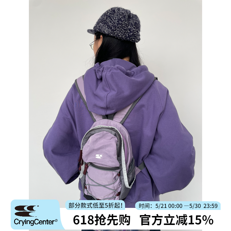 CryingCenter经典迷你玩具保姆包登山包野餐包小书包背包哭喊中心