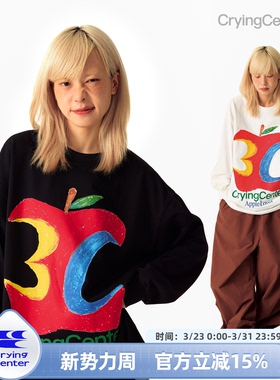 CryingCenter 3C苹果涂鸦长袖TE 哭喊中心