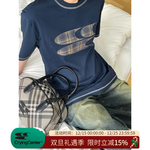 短袖cryingcenter青春流行通用