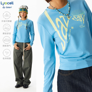 哭喊中心 tee女款 CryingCenter JazzDay软糯长袖