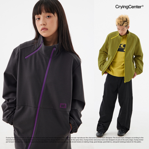 cryingcenter宽松运动夹克