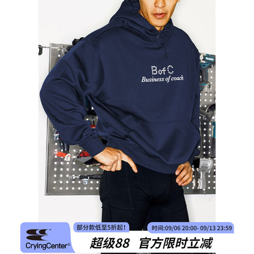 CryingCenter bofc 空气层挺括反光点卫衣 哭喊中心