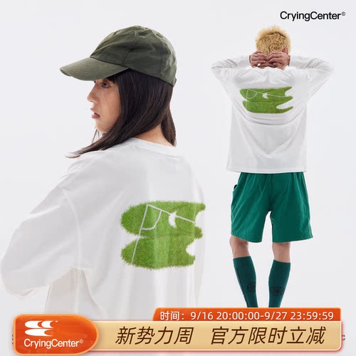 cryingcenter长袖青春流行印花