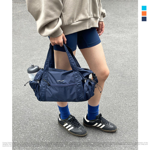 CryingCenter轻量户外耐磨尼龙休闲运动斜挎包手提托特包可收纳小