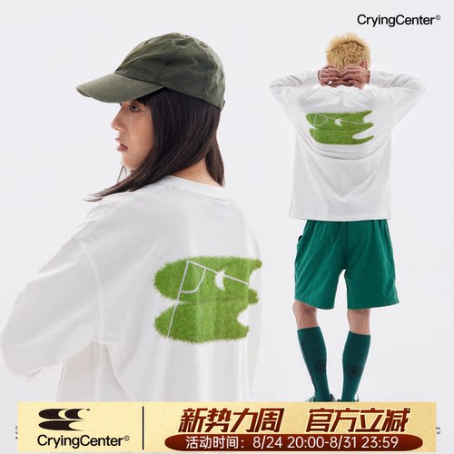 cryingcenter长袖青春流行印花