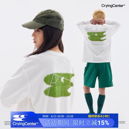 cryingcenter长袖青春流行印花