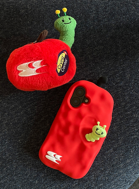 CryingCenter 泥捏版本苹果虫手机壳16系列 哭喊中心