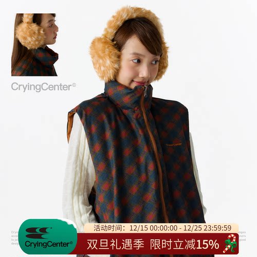 cryingcenter小鹿纹耳罩