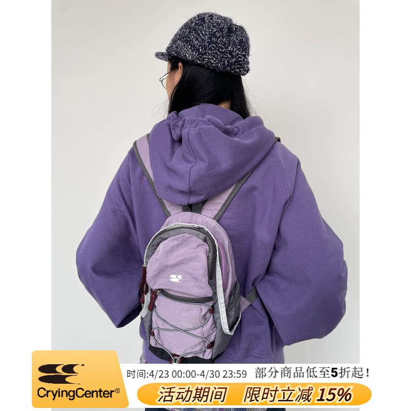 CryingCenter经典迷你玩具保姆包登山包野餐包小书包背包哭喊中心