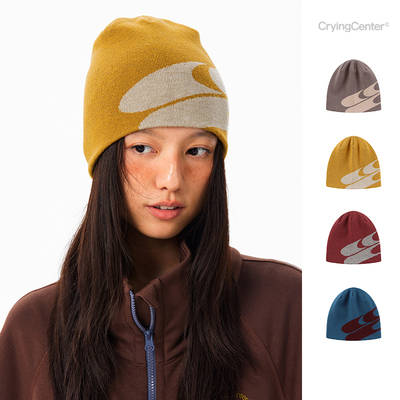 CryingCenter  3c logo毛线针织帽 哭喊中心