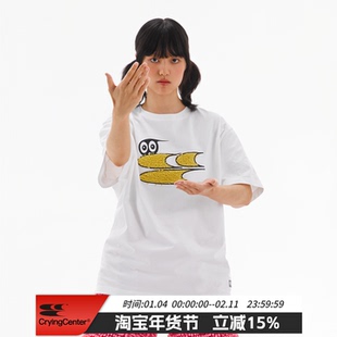 CryingCenter xTakuma Fujisaki x ARTOX GROUP合作款毛毛logoT恤