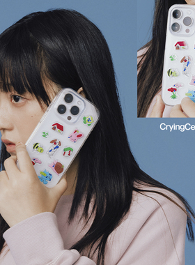 CryingCenter 手绘可爱流泪小动物iphone手机壳 哭喊中心