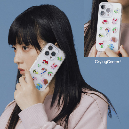 CryingCenter 手绘可爱流泪小动物iphone手机壳 哭喊中心