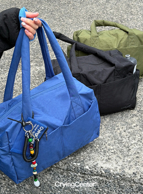 CryingCenter  单肩手提大容量托特通勤多用途行李健身包小号