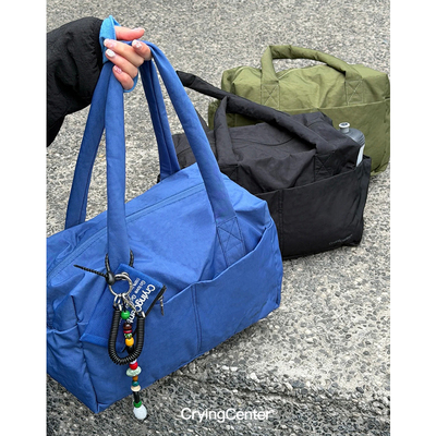 CryingCenter  单肩手提大容量托特通勤多用途行李健身包小号