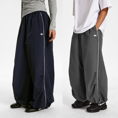 CryingCenter 跳舞宽松空气裤肥仔伞兵裤 哭喊中心