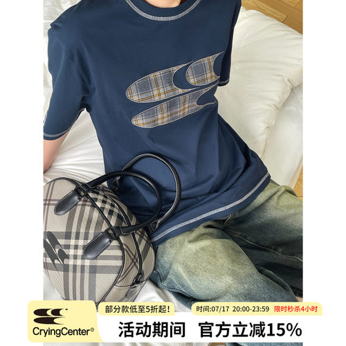 短袖cryingcenter青春流行通用