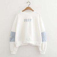 Весенний пластырь, толстовка, лонгслив, коллекция 2021, новая коллекция, круглый воротник