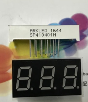 优质ARK SP410401K 方舟 0.4英寸 动态共阳高亮红色 三位数码管