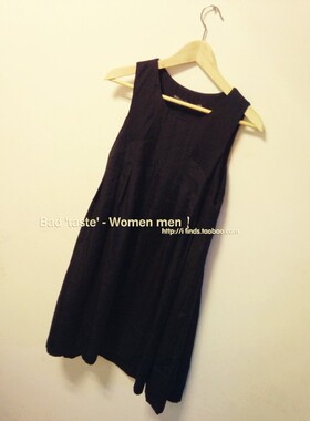 特价 ZP代 EA～Y  垂感 丝质 无袖 连衣裙