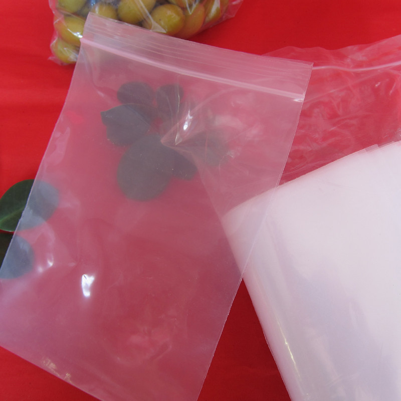 PE9号20*30*20丝最厚自封袋 食品拉骨袋 海产保鲜袋 杂粮袋 100个