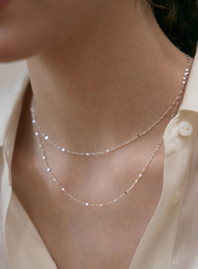 LLabs925波光粼粼锁骨链