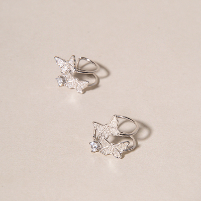 LLab蝴蝶耳骨夹精灵耳饰