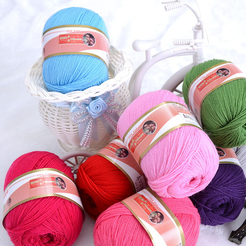 恒源祥纯羊毛围巾线AD20