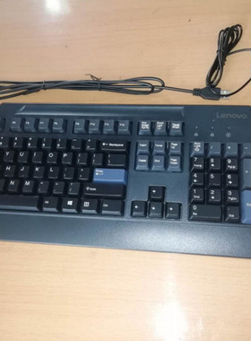 联想原装台式机键盘鼠标 SK8825 KU-2205 同款KB1021银行专用键盘
