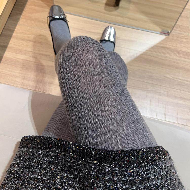 柔软澳绒15%羊毛竖纹连裤袜2025秋冬格雷系烟灰色打底裤袜A145,女士内衣/男士内衣/家居服,连裤袜/打底袜,淘宝优惠券,粉丝福利购,淘宝优惠卷