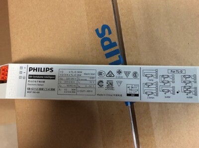飞利浦T5T8电子镇流器 EB-Ci 1-2 36W 代替EBCT5 T8一拖一 一拖二