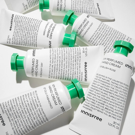 韩国innisfree悦诗风吟济州岛护手霜保湿花香滋润正品30g补水秋冬