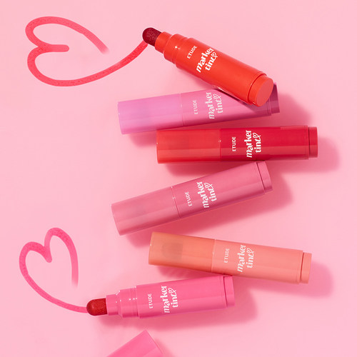 现货爱丽小屋马克笔唇膏9#1#