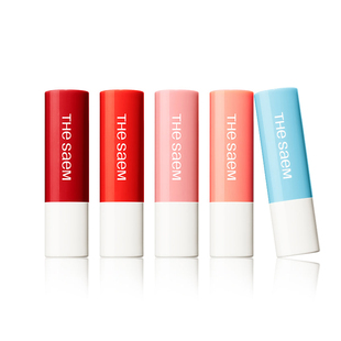 韩国The saem得鲜变色润唇膏果冻口红自然滋润保湿补水秋冬用男女