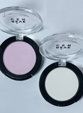减龄显嫩 | 韩国revecen单色眼影高光提亮面中腮紫303去黄气001白